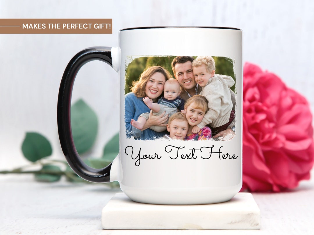 Custom Mug Photo Custom Coffee Mug With Picture Family Photo Etsy Custom Mug Photo Custom Coffee Mug With Picture Family Photo Etsy