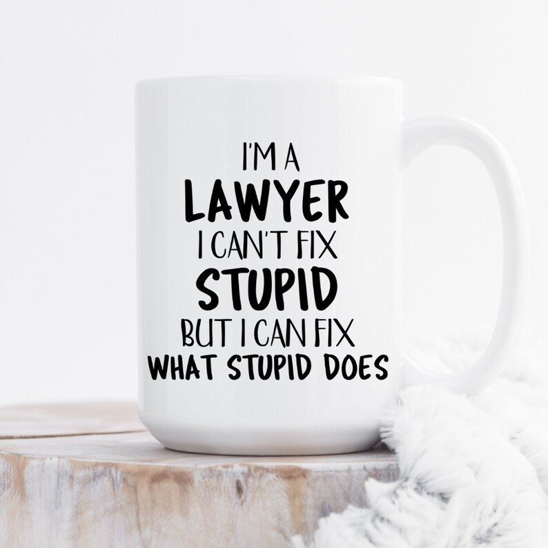 lawyer gift, lawyer mug, lawyer gift for man, lawyer gift for women, lawyer gift for office, lawyer graduation gift, lawyer coffee mug image 3