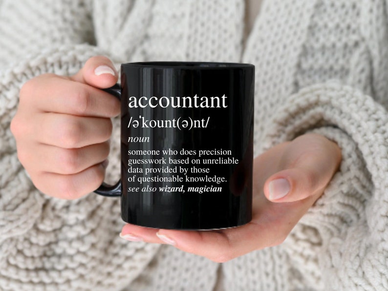 Accountant Gift Accountant Mug Accounting Gifts Accounting Etsy