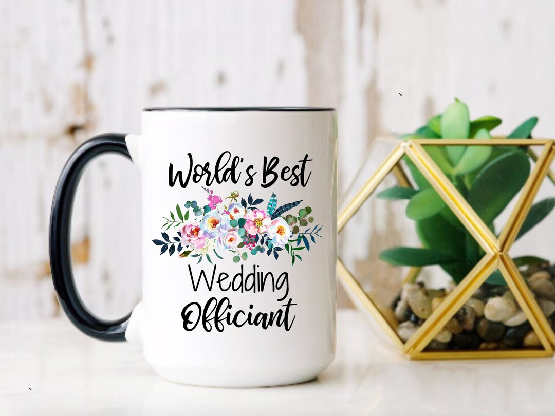 Officiant Gift, Officiant Wedding Gift, Gift for Officiant, Gift for ...