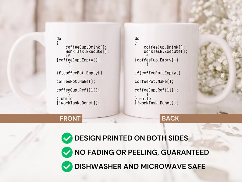 Programmierer Geschenk, Programmierer Becher, Programmierer Becher, Informatik Geschenk, Software Ingenieur Geschenke, Computer Geek Geschenke, Software Entwickler Bild 2