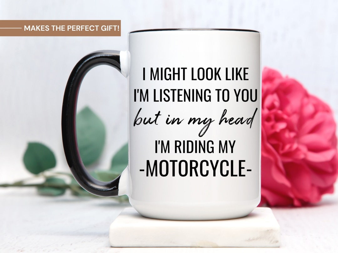 Motorcycle Gifts for Men, Motorbike Gifts, Motorcycle Mug, Biker