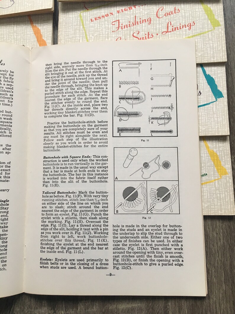 set of 10 Simplified Systems of Sewing /& Styling books by Doris Anderson