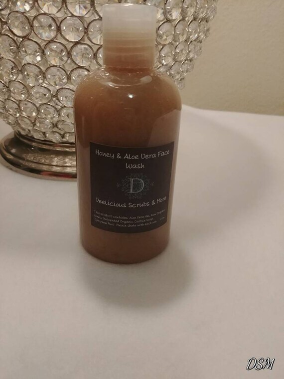 honey and aloe vera face wash