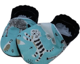 Animal Slippers, Animal Baby gift, Animal Baby Shoes, Slipper boots, Baby boots, Shoes, Newborn boots, Toddler slippers, Neutral baby shoes