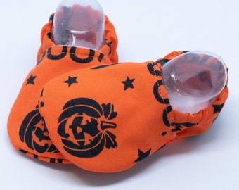 Chaussons Bebe Citrouille Etsy