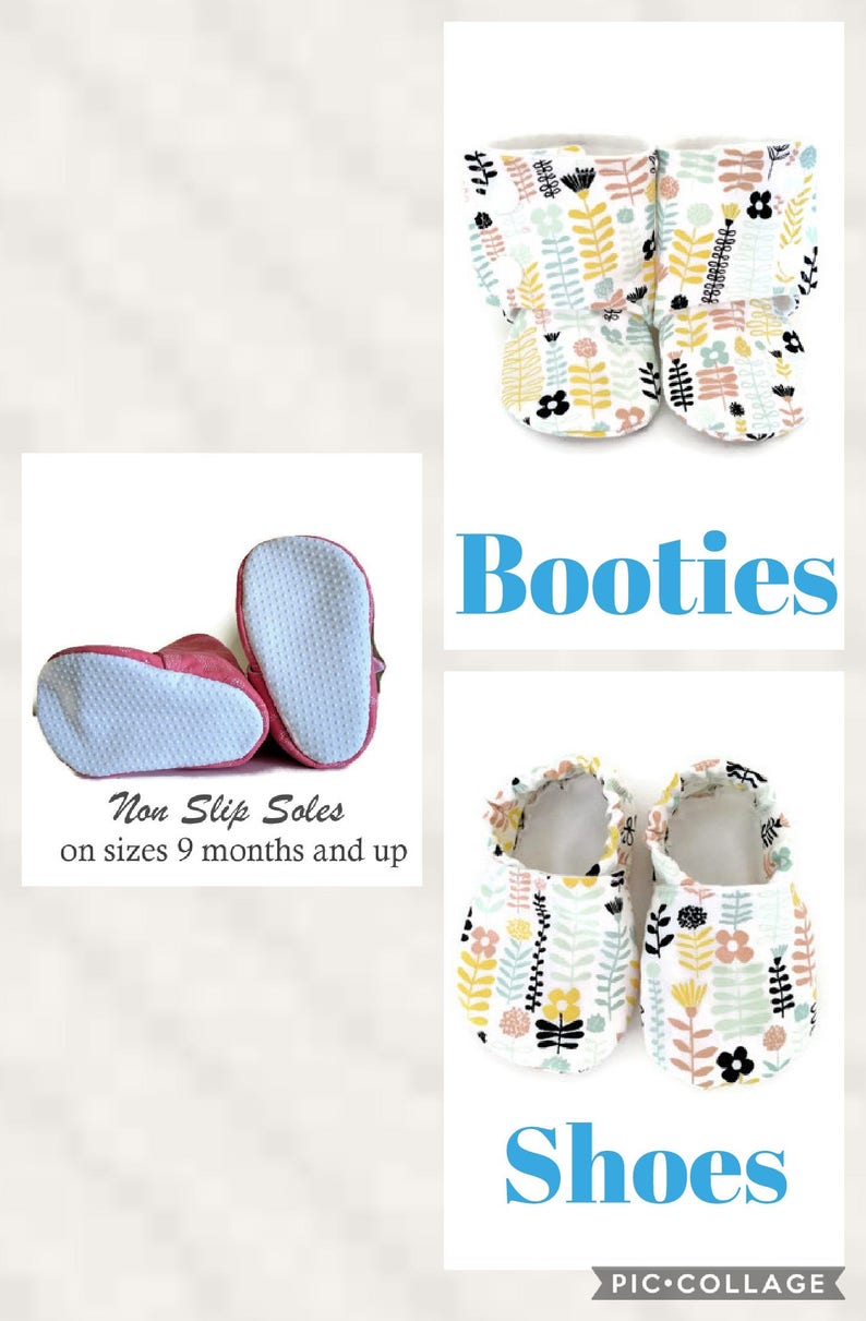 Butterfly booties, Butterfly baby booties, Butterfly booties girl, Stay on baby booties, Baby slippers, Baby shoes, Toddler slippers, Moccs image 2