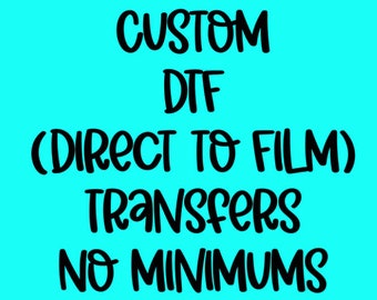 Custom DTF Youth size