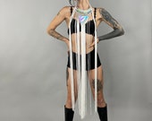 Super Stylish Galaxy Tassel Necklace for Burning Man Festival for Halloween