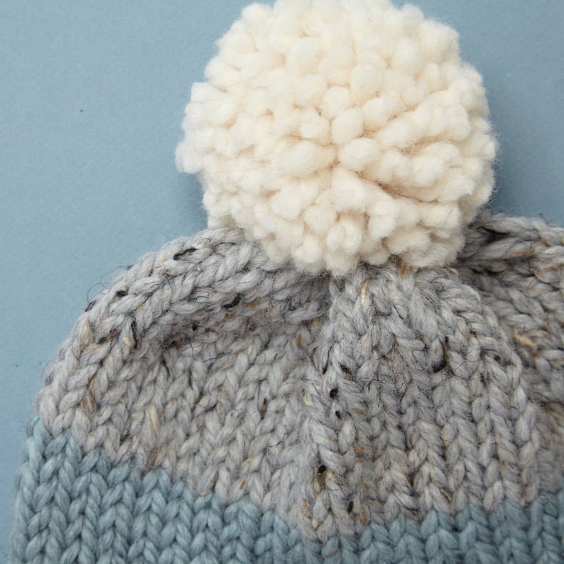 Chunky Knit Hat Winter Hat Womens Pom Pom Hat THE ALBERT Free Shipping Holiday Gifts for Women