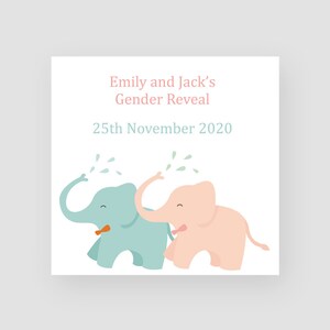 Tarjeta personalizada de revelación de género - Tarjeta de baby shower - Tarjeta de felicitación - Fiesta de baby shower - Mamá futura - Tarjeta de nueva mamá - Tarjeta de espera