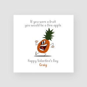 Carta personalizzato di San Valentino divertente - si sarebbe un fidanzato/marito e moglie - fidanzato/fidanzata - FineApple - per lui/lei - / fidanzata