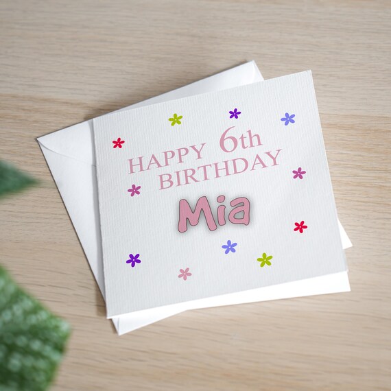Old English Co. - Biglietto di auguri per ottavo compleanno per ragazze, per 8° compleanno, età 8-8 anni, grazioso biglietto di compleanno a tema principessa ballerina, per figlia, nipote, figlioccia