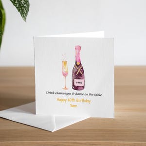 Biglietto di auguri per 10° compleanno, con scritta in lingua inglese