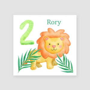 Carte d'anniversaire personnalisée pour 2e anniversaire de petit-fils Carte d'anniversaire pour petit-fils Carte d'anniversaire pour petit garçon