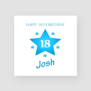 Personalizzato 18th Birthday Card Grandson 18 Birthday Card For Him Handmade Birthday Card Son 18th Generic Birthday Card 18th Birthday Gifts