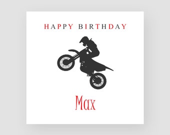 Motocross Birthday Etsy
