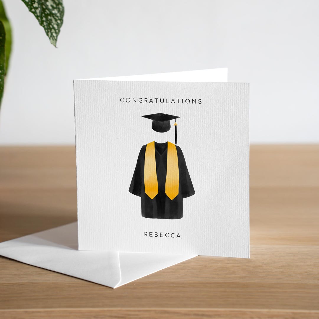 Personalised University Graduation Card Daughter Congratulations Uni ...
