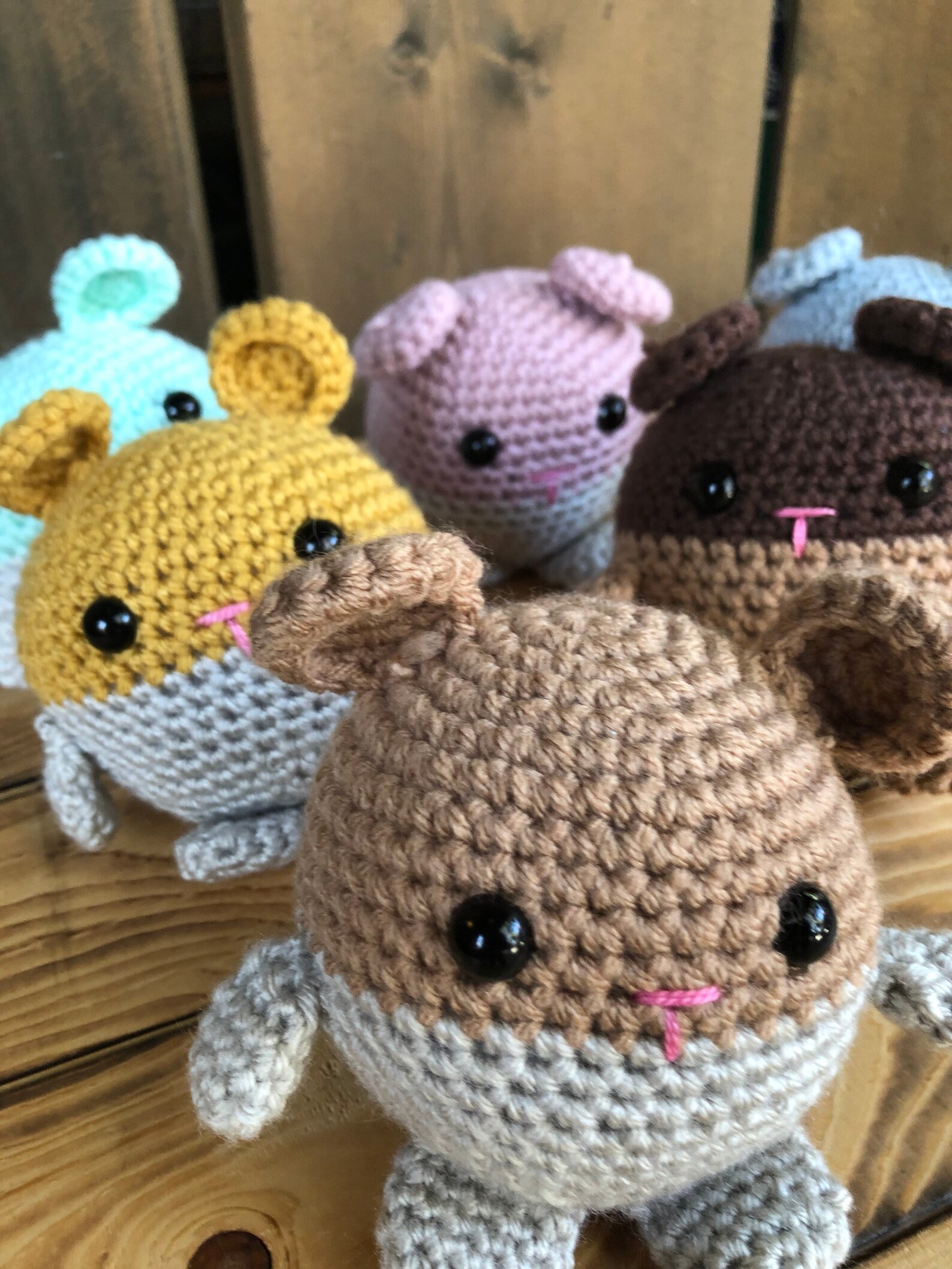 Hamster Toy Crochet Hamster Childs Toy Hatching Hamster - Etsy UK