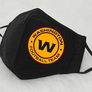 Washington Football Team, Washington Football, Adult Face Mask, Kids Face Mask, Adjustable Face Mask
