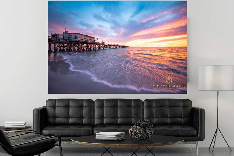 Beach Photography Prints, Large Wall Art, Beach Canvas, Beach Decor