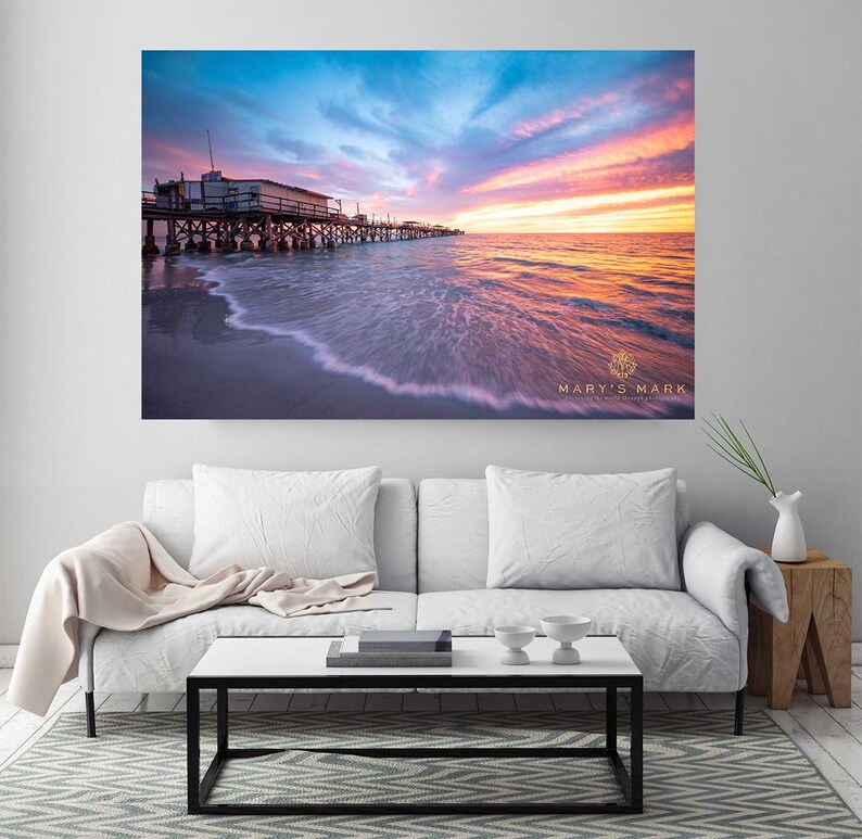 Beach Photography Prints, Large Wall Art, Beach Canvas, Beach Decor
