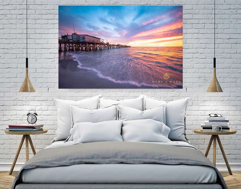 Beach Photography Prints, Large Wall Art, Beach Canvas, Beach Decor