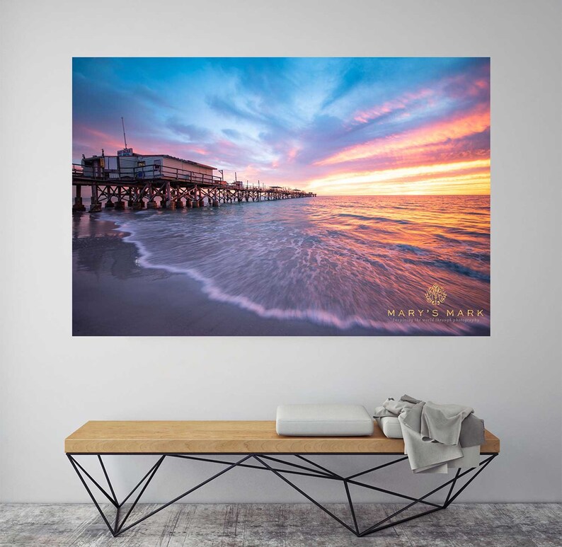 Beach Photography Prints, Large Wall Art, Beach Canvas, Beach Decor