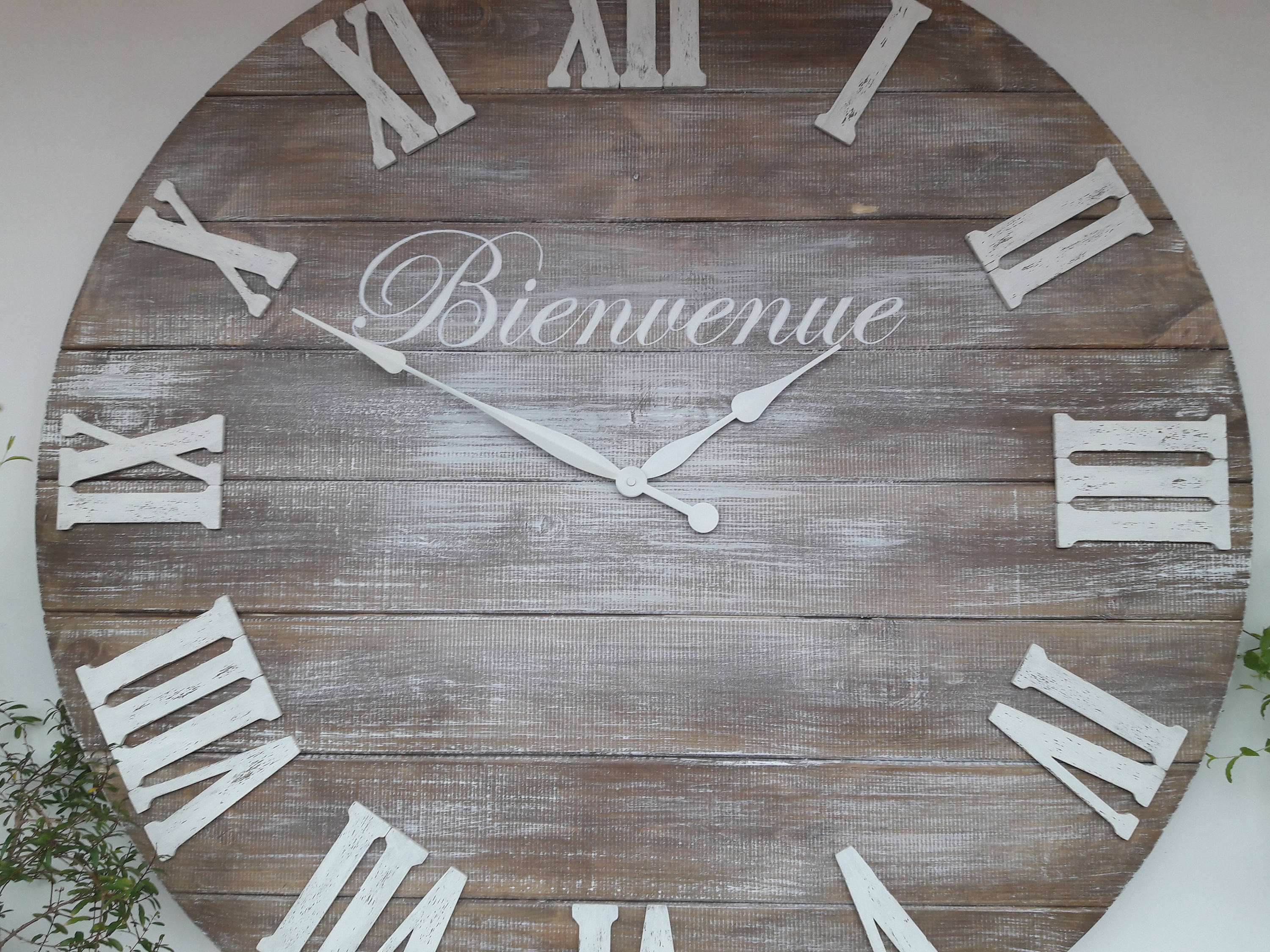 33 Personalized Rustic Clock Large wall clock Rustic Etsy