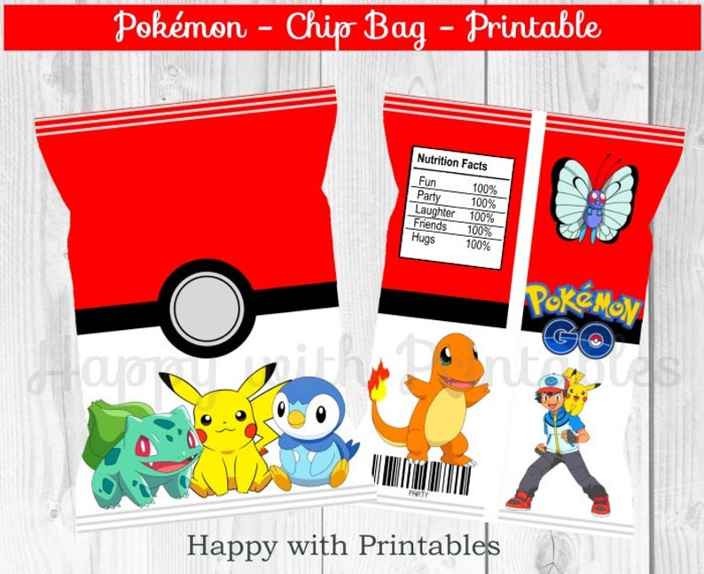 Pokemon Chips Pokemon Chips