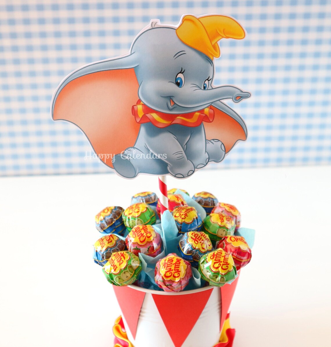 Dumbo Centerpiece printable Dumbo mirror centerpiece Dumbo Etsy