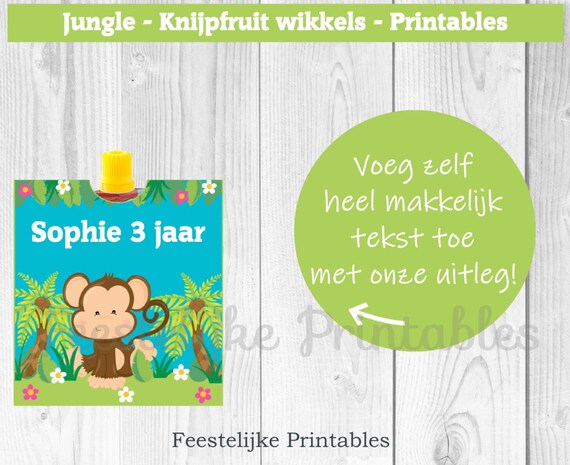 Squeeze Fruit Treat Wrap Jungle Squeeze Fruit Wrappers Jungle  