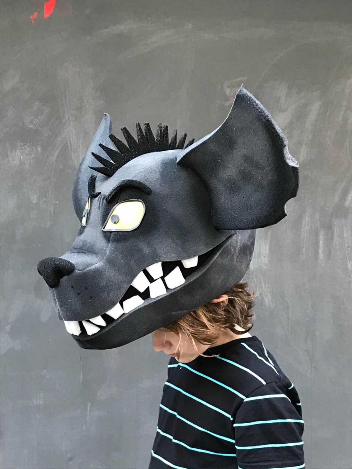 Hyena Headdress Theatre Production Hyena Foam Mask - Etsy