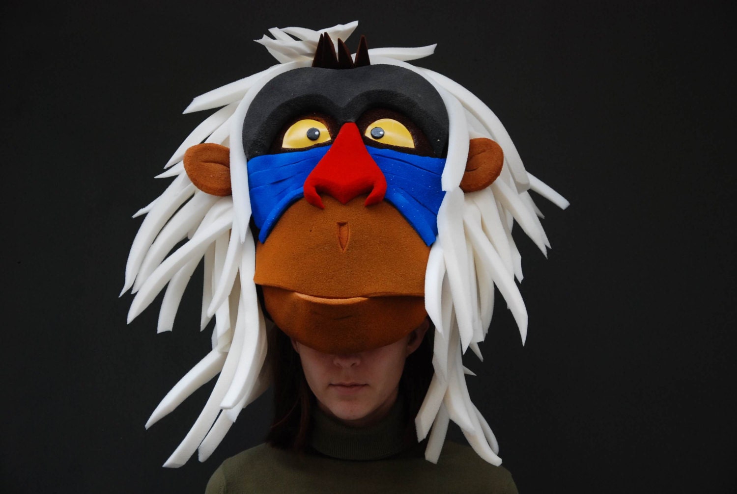 Rafiki Kopfschmuck Schaumstoffmaske Löwenkönig Musical - Etsy Schweiz