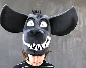 Hyena headpiece, Funny Hyena, Theatre Production