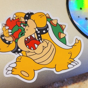 Don&#39;t Panic! - Super Mario Bowser Sticker
