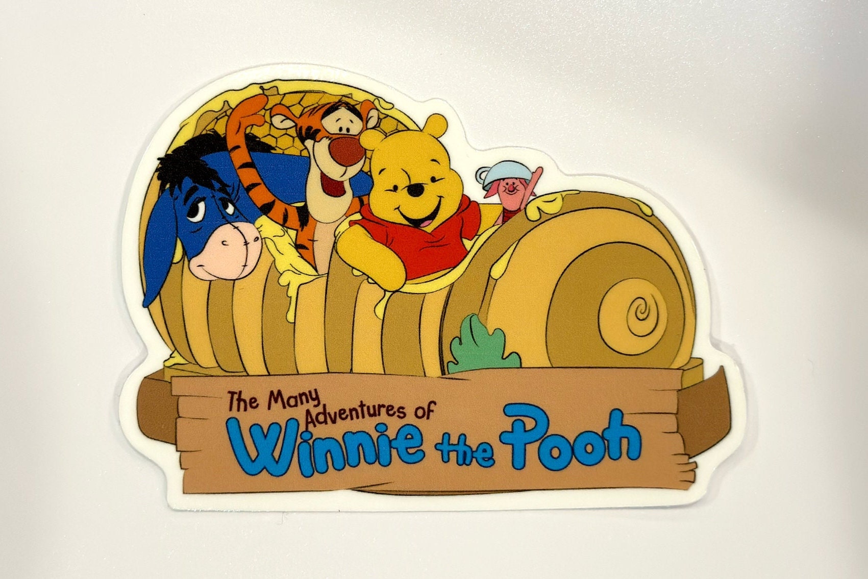 Pooh Ride Sign The Many Adventures of Winnie the Pooh - Disneyland Ride Collection ...