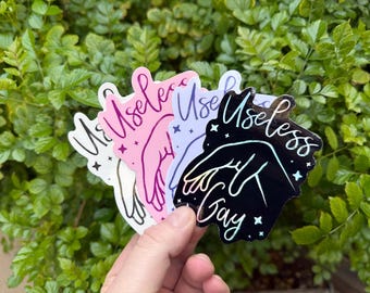 Useless Gay - Stickers