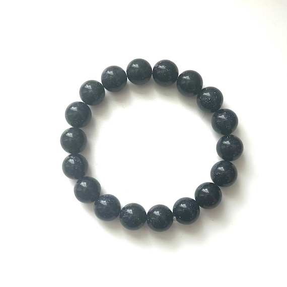 Stone of Ambition Blue Goldstone Bracelet