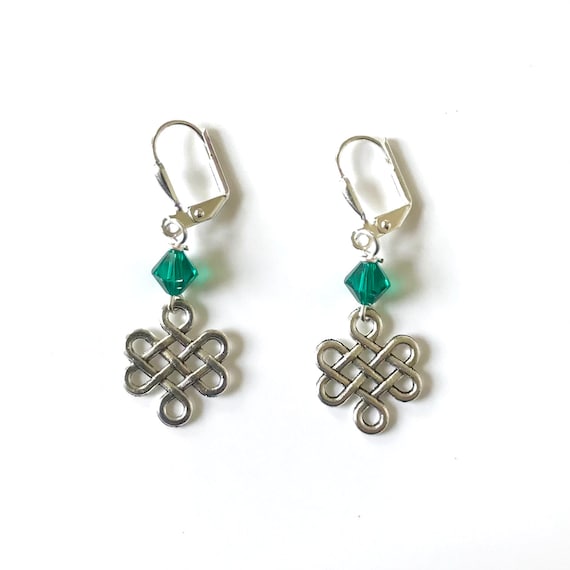 Erin's Celtic Knot Dangle Earrings