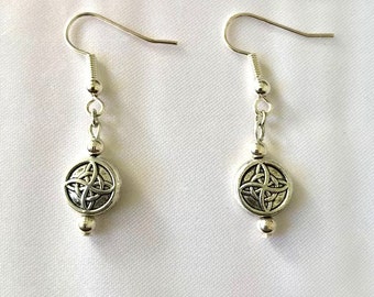 Colleen&#39;s Dangling Celtic Knot Earrings