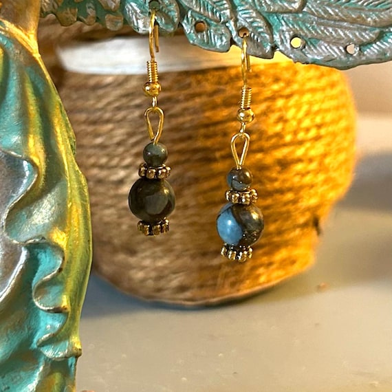 Fancy Jasper Dangle Earrings