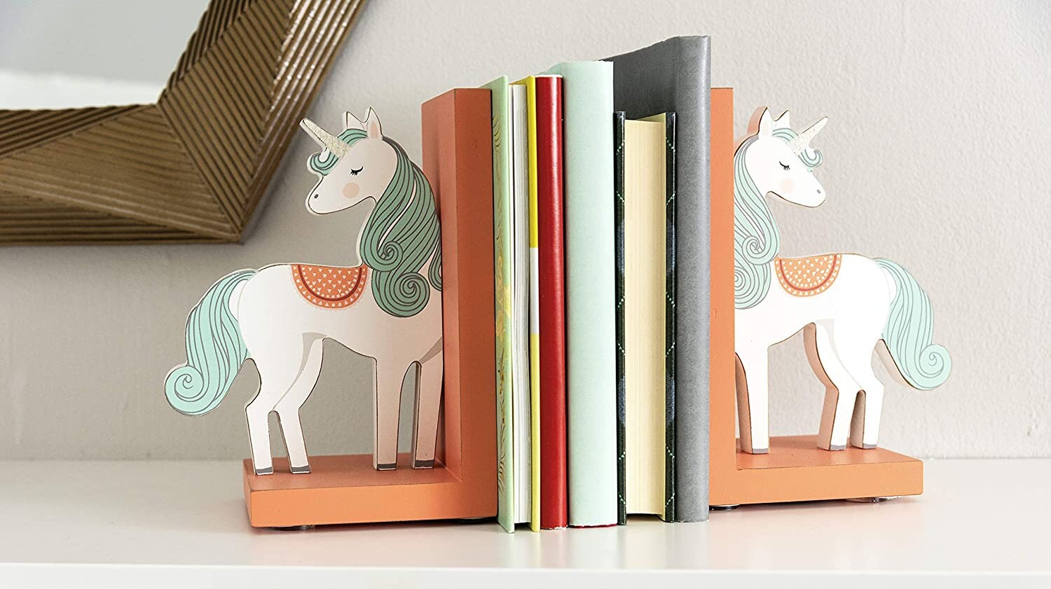 unicorn bookends