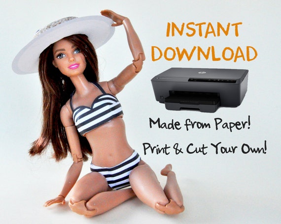 barbie swimsuit diy