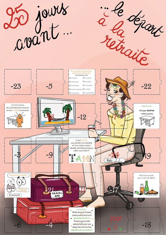 Humorous Retirement Advent Calendar - Etsy