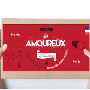 Cadeau spécial couple - Coffret 25 surprises et défis à partager en amoureux