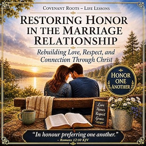 Restoring Honor in the Marriage Relationship — Christian Marriage Help for Respect, Grace & Stronger Commitment — Digital PDF