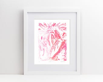 Jardin Rose - Original Artwork