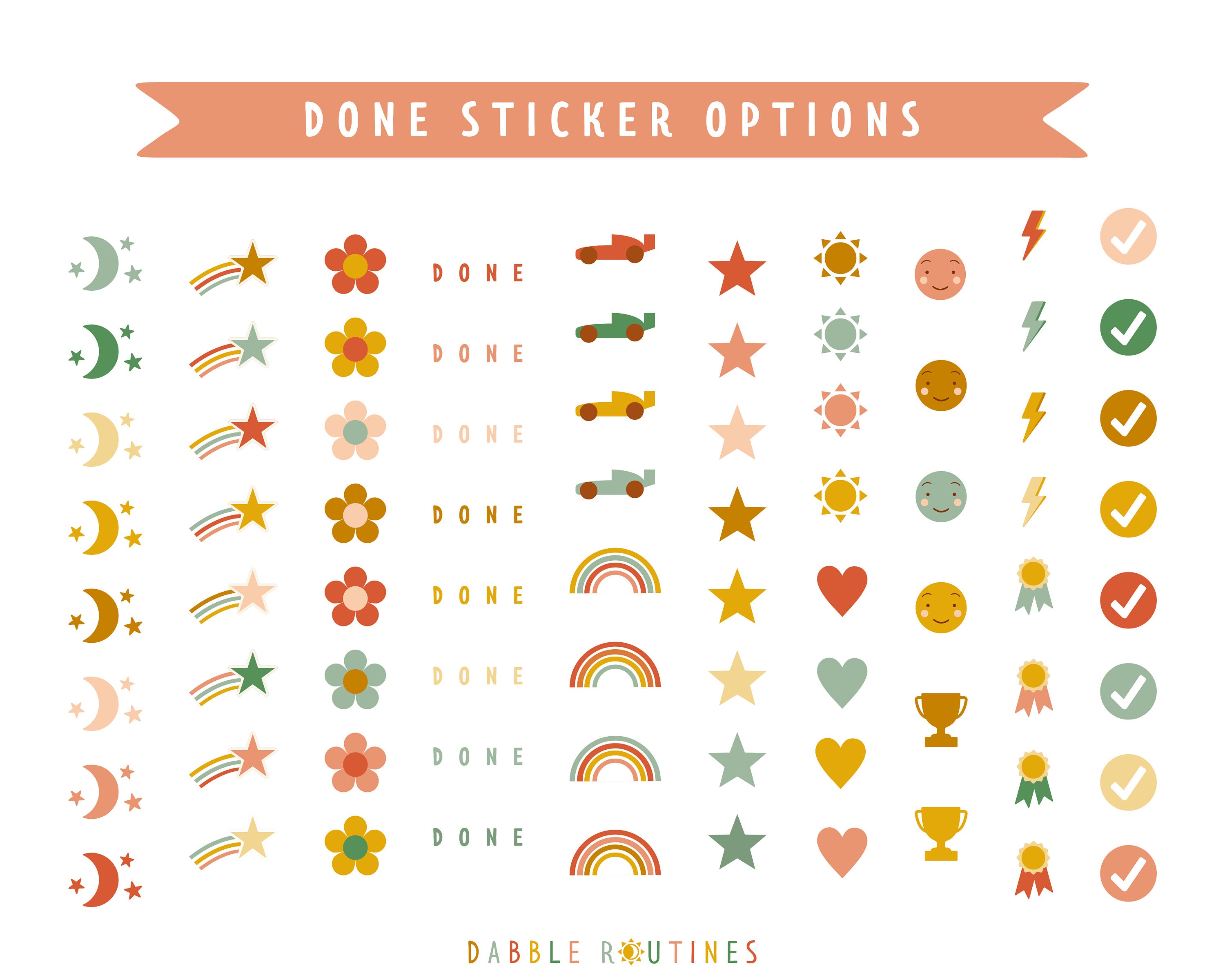 Editable Bedtime Routine Chart | Kids Visual Schedule (digital Download ...