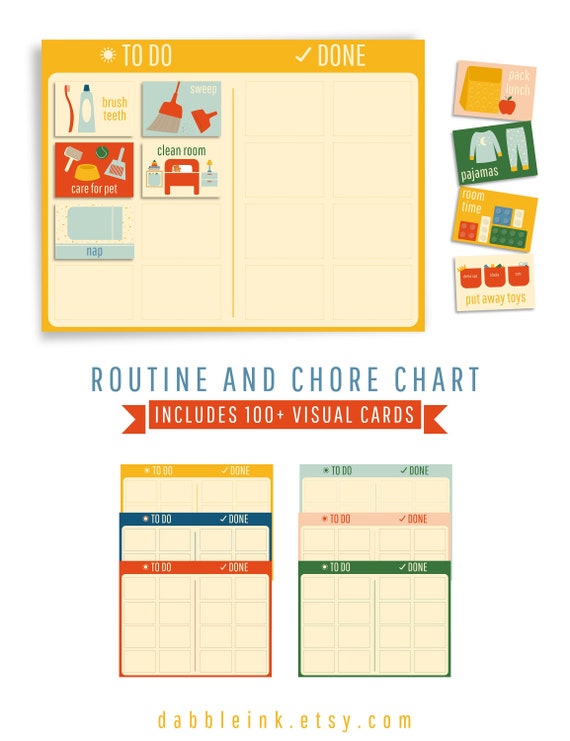 I Did It Chore Chart